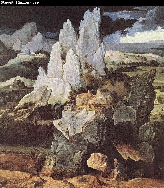 Joachim Patinir St Jerome in Rocky Landscape